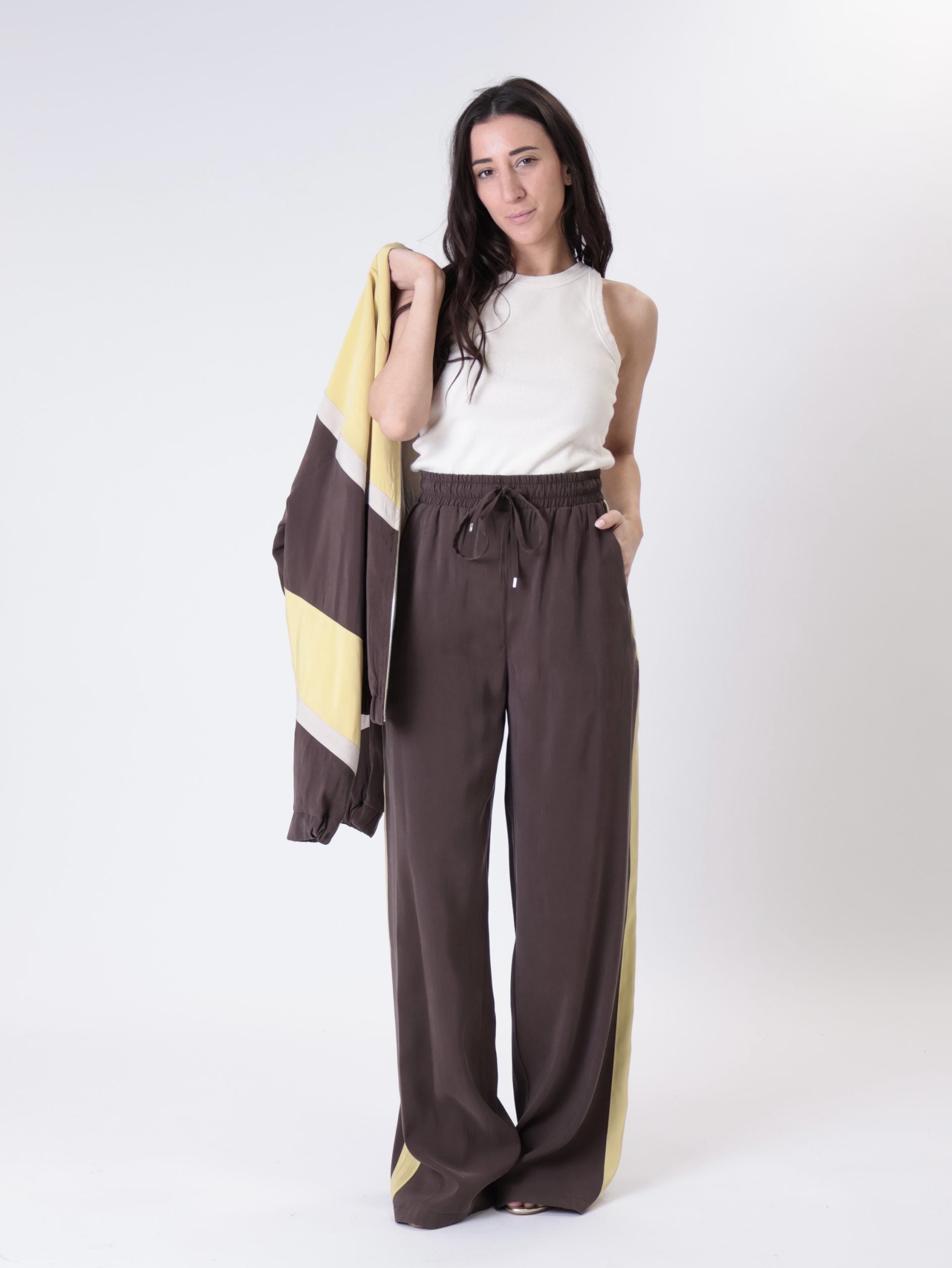 Bomber Zante zip giallo