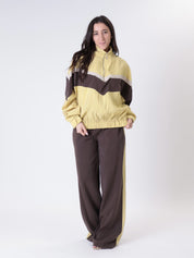 Maglia Zante zip giallo