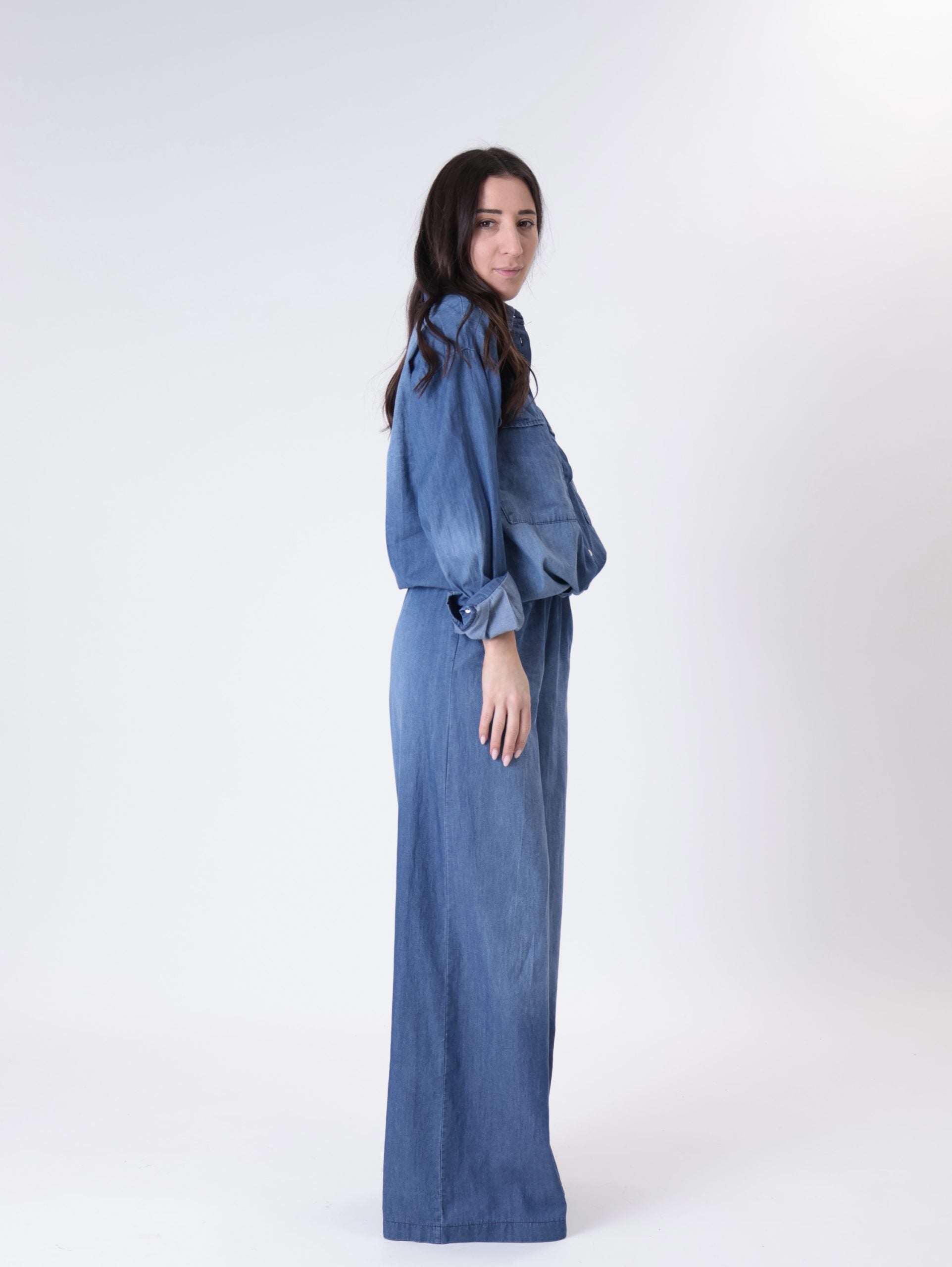 Camicia Angi denim blu