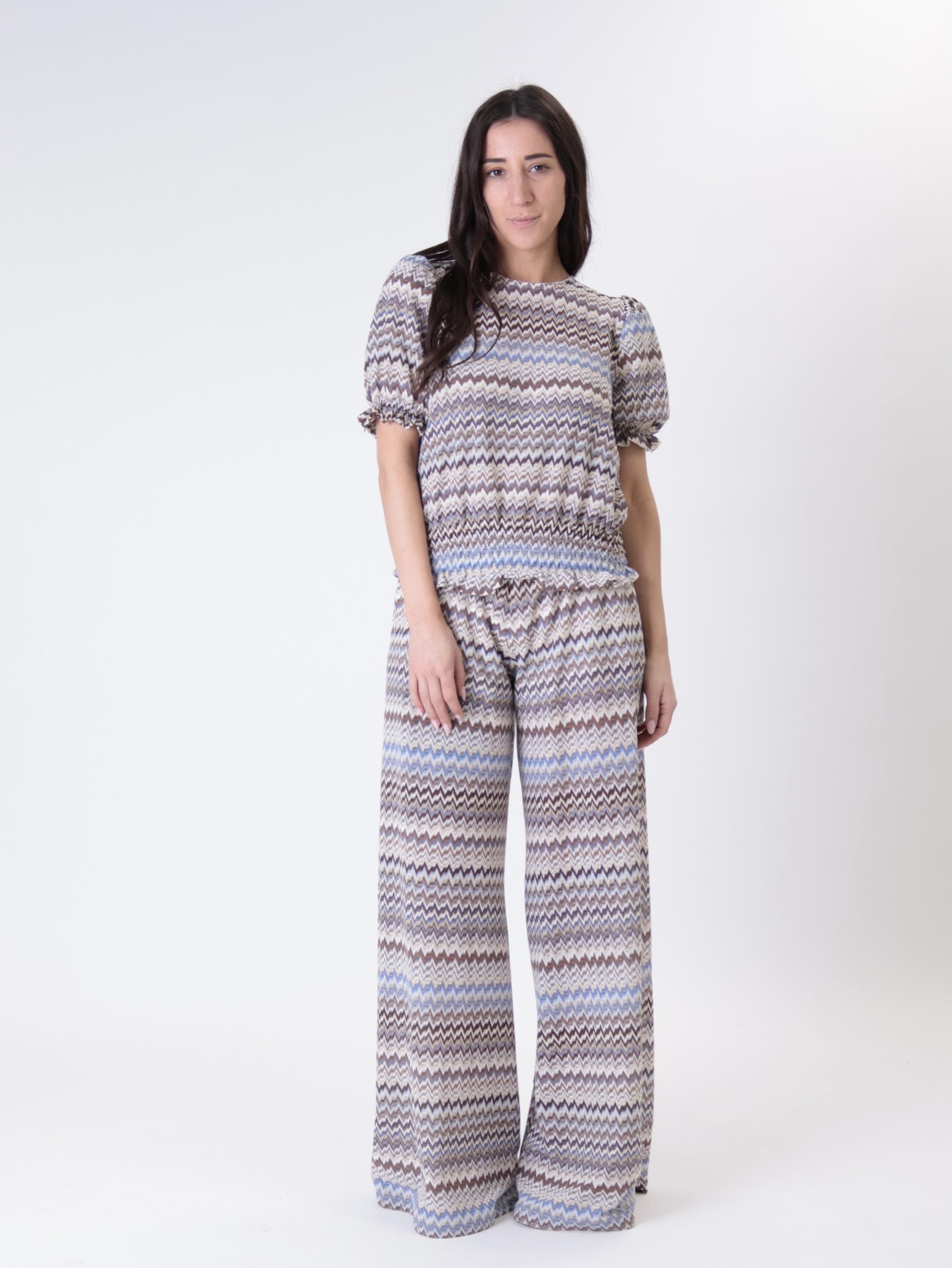 Blusa zig zag terra