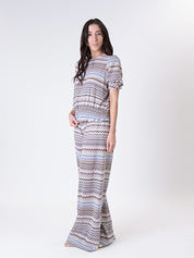 Blusa zig zag terra