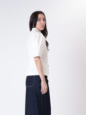 Giacca lady sbuffo vaniglia