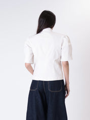 Giacca lady sbuffo vaniglia