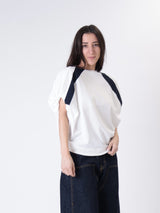 T-shirt Sere panna/blu
