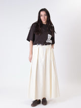 Buttery midi skirt