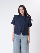 Giacca coreana m/m blu