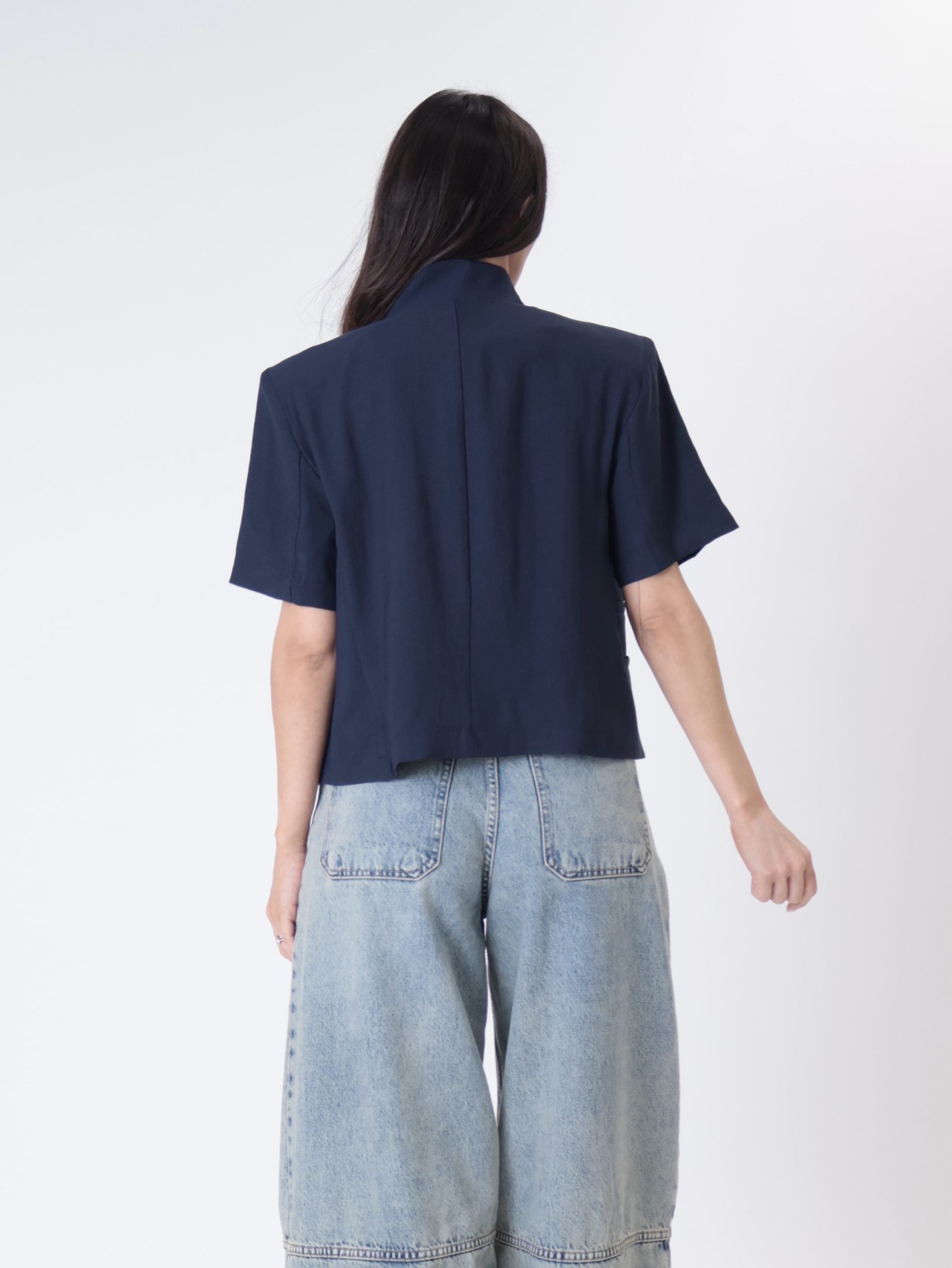 Giacca coreana m/m blu