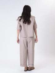 Women's one-button jacket m/m casha