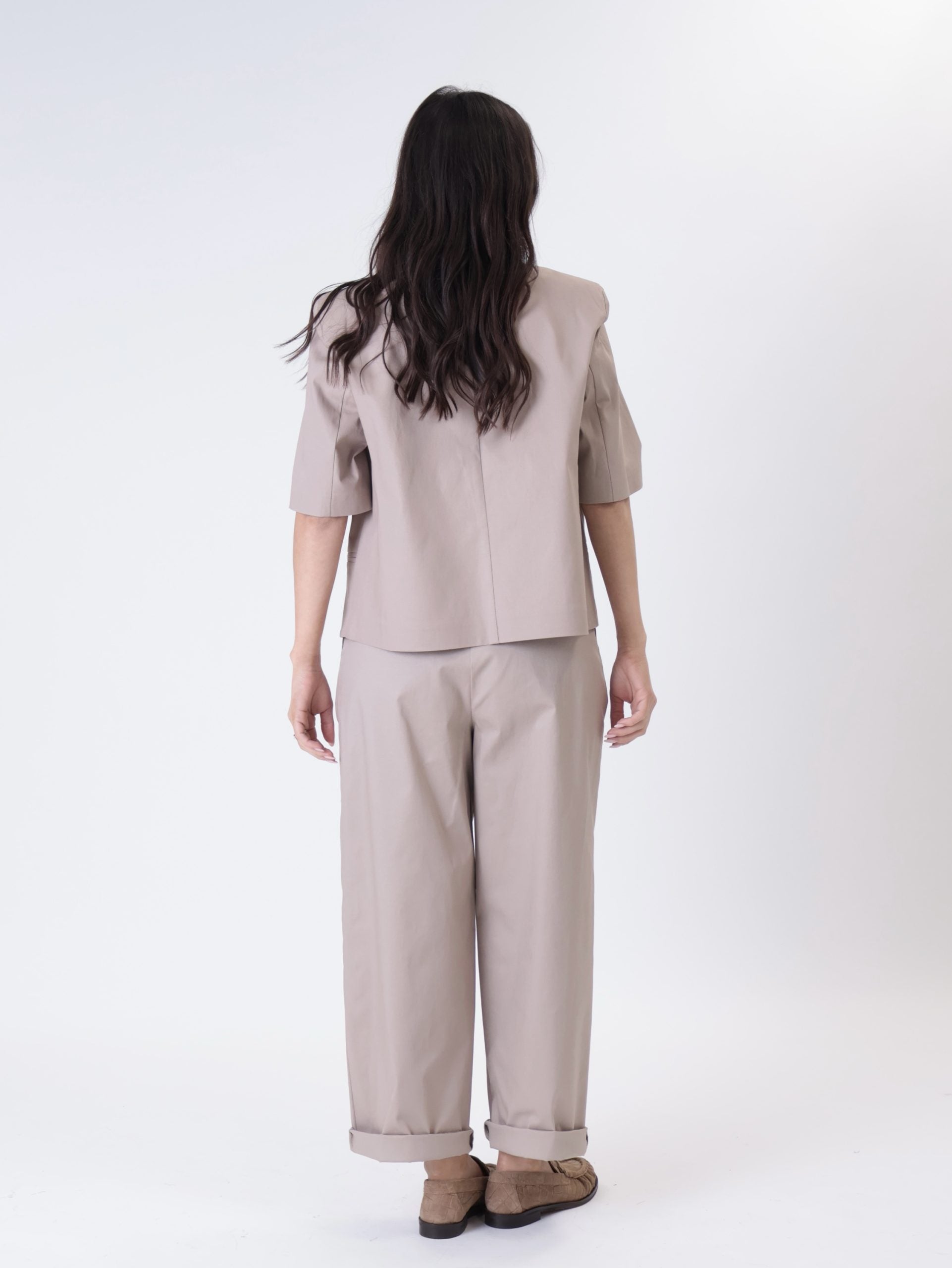 Women's one-button jacket m/m casha