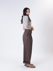 Pantalone lady pinces moro