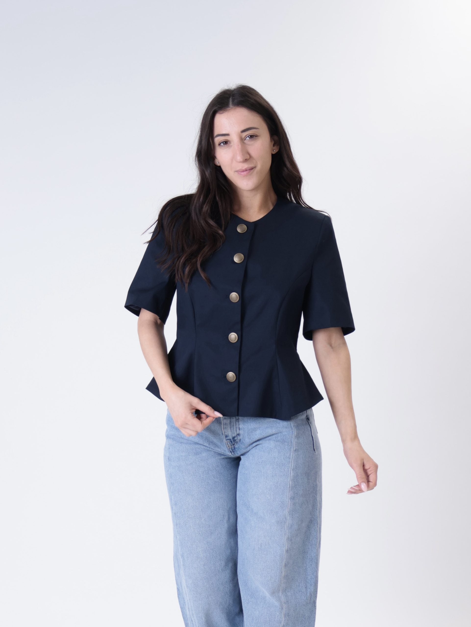 Lady jacket m/m blue