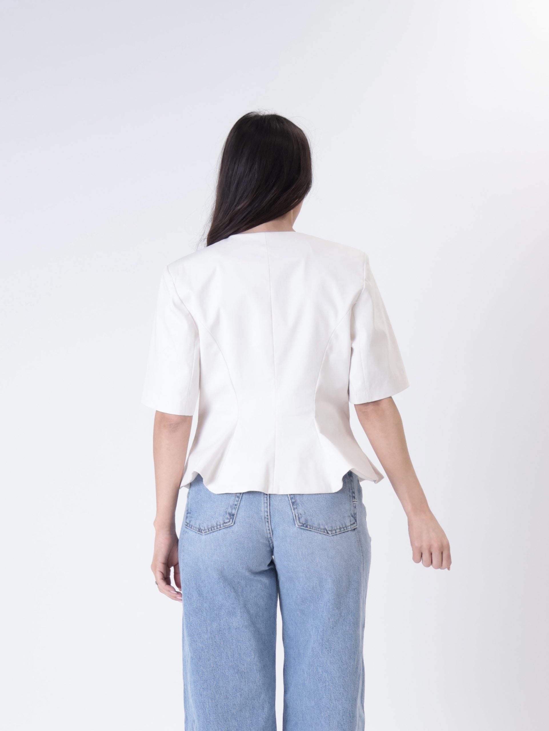 Women's vanilla m/m jacket