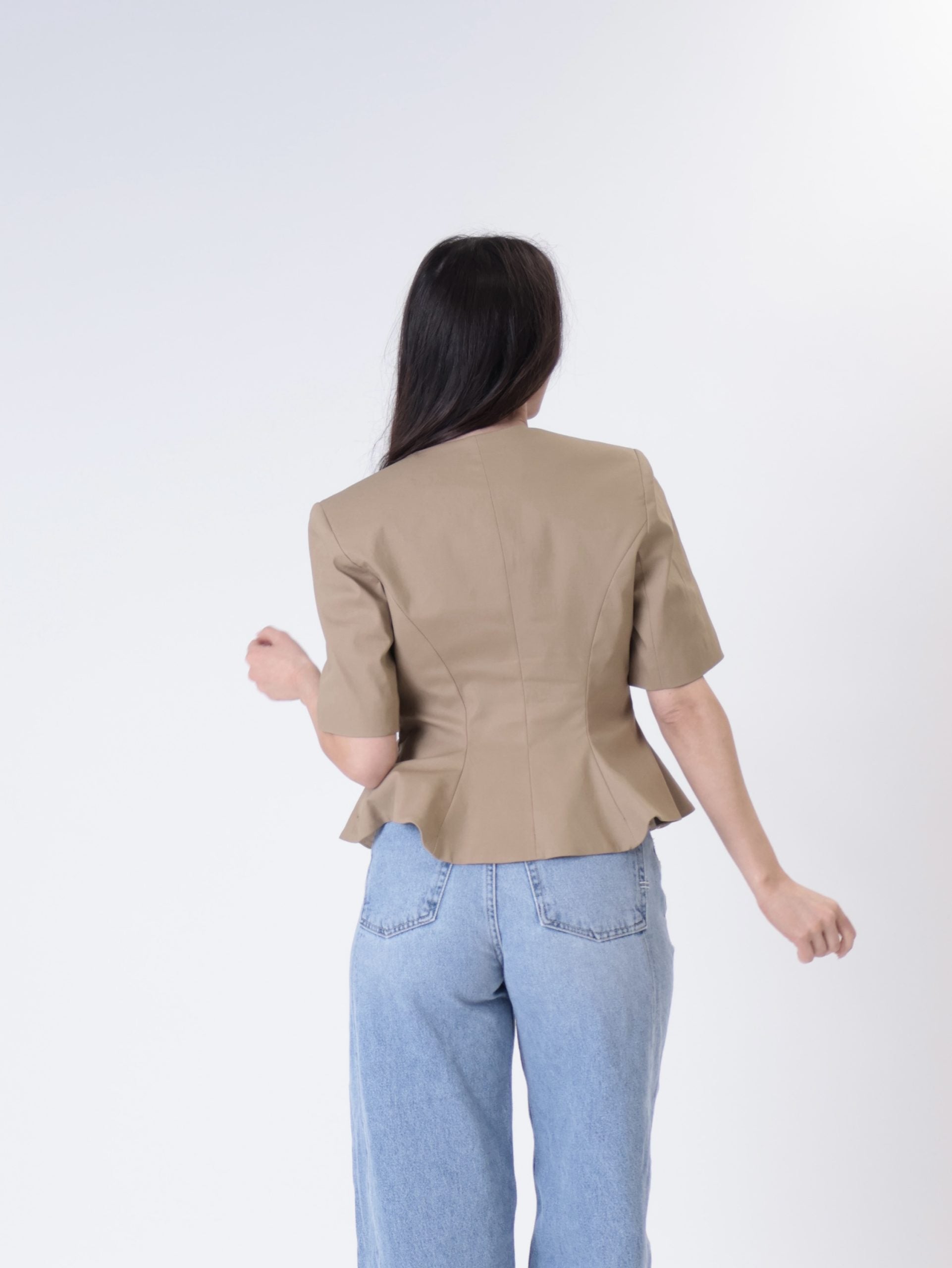 Ladies' m/m jacket beige