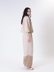 Pantalone dora cammello/beige