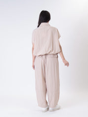 Beige lace waistcoat