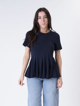 T-shirt tagli blu