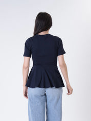 T-shirt tagli blu