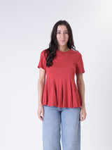 T-shirt tagli rosso
