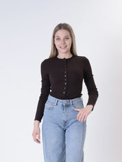 Maglia serafino moro