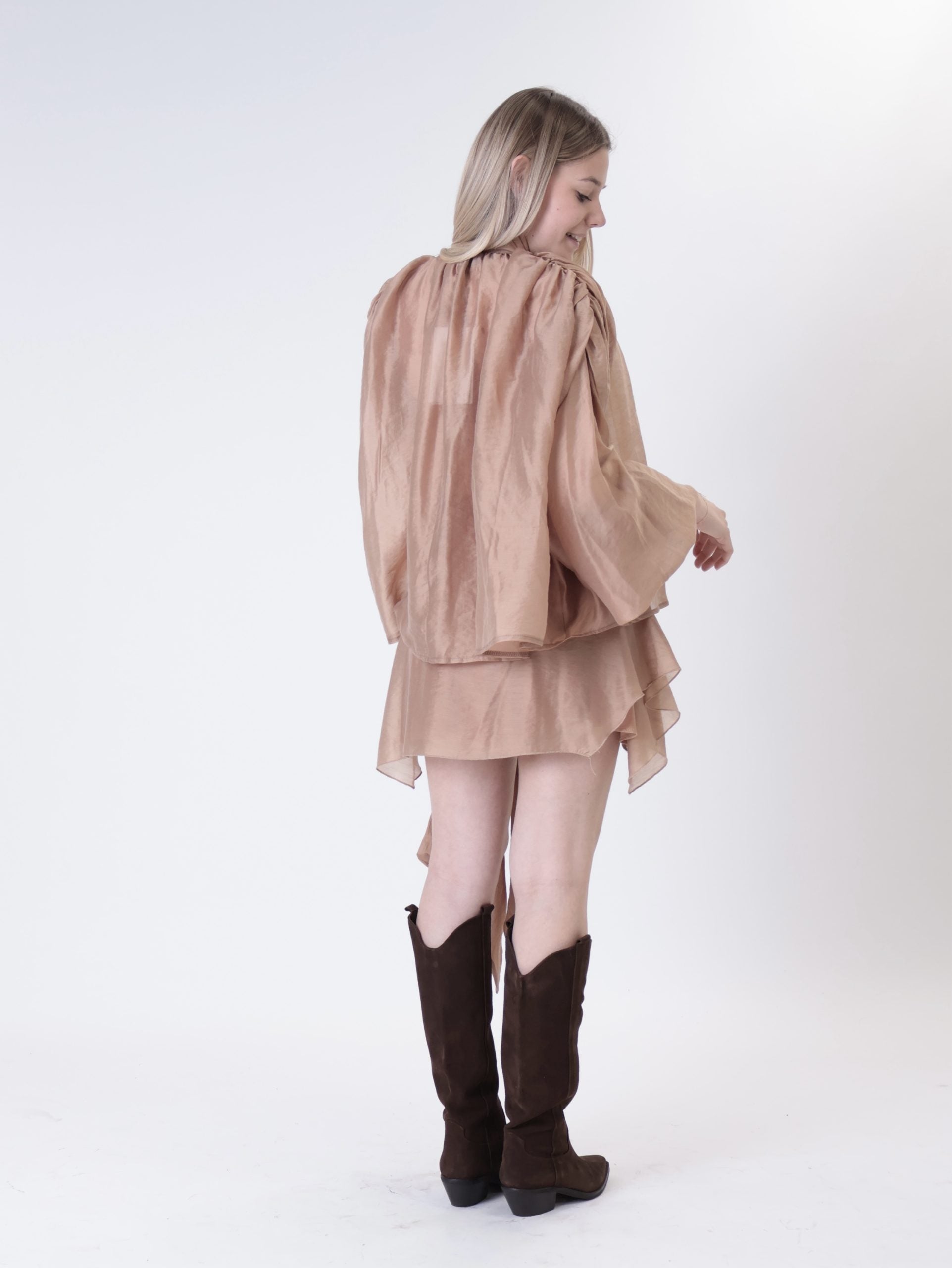 Camicia Ines nocciola