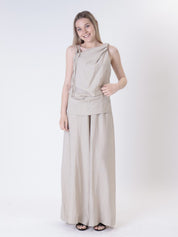Athens beige trousers