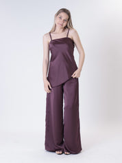 Top satin vino