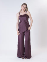 Top satin vino