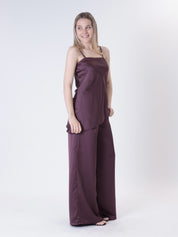 Top satin vino