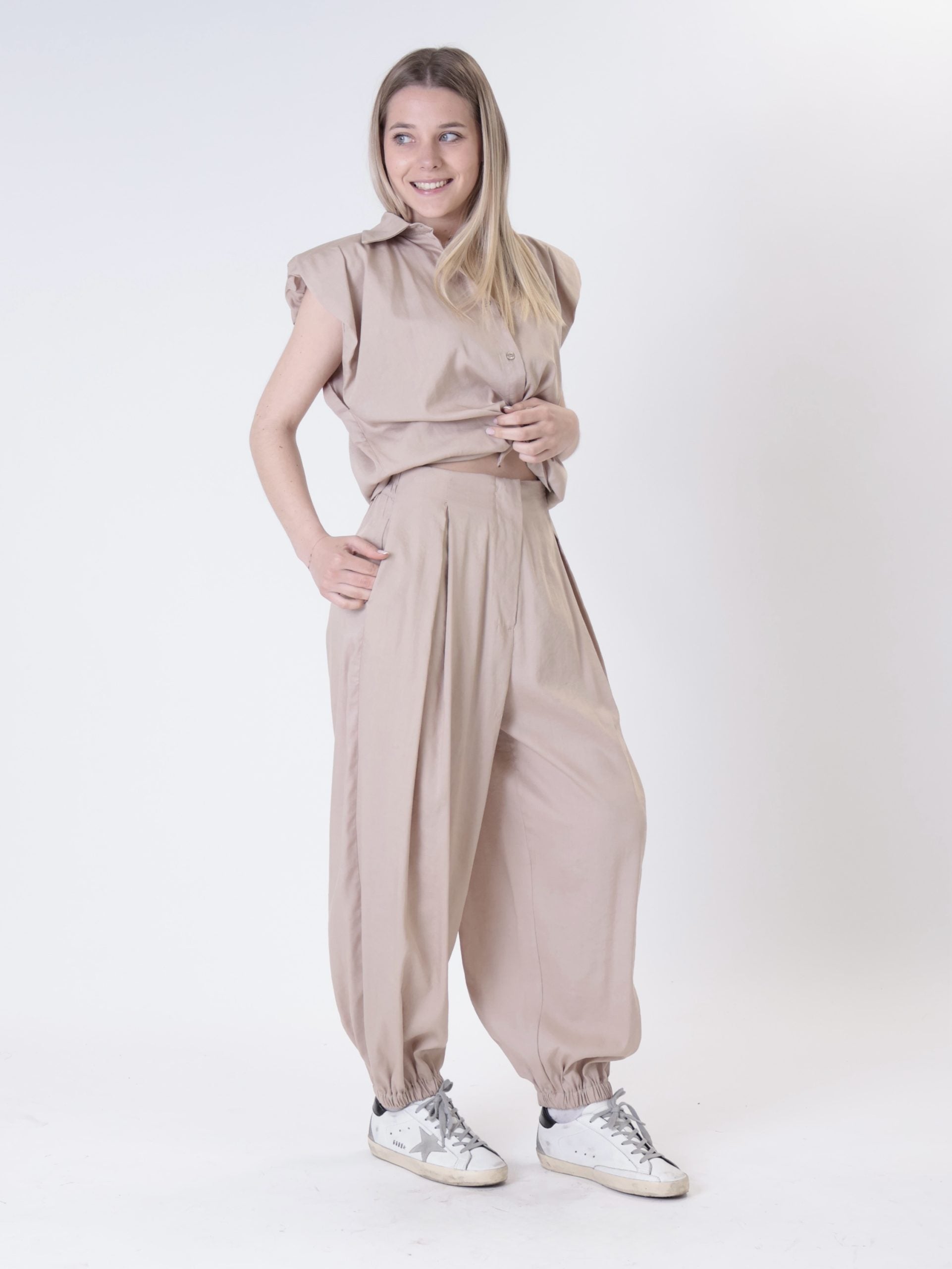 Zanzibar beige trousers