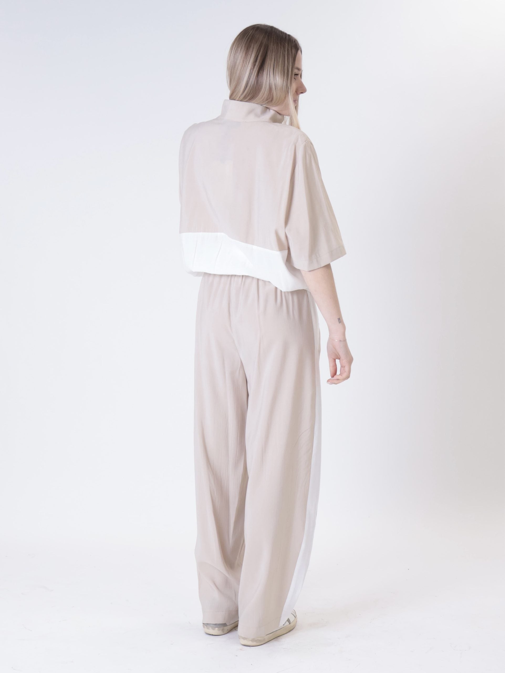 Pants maty beige/cream