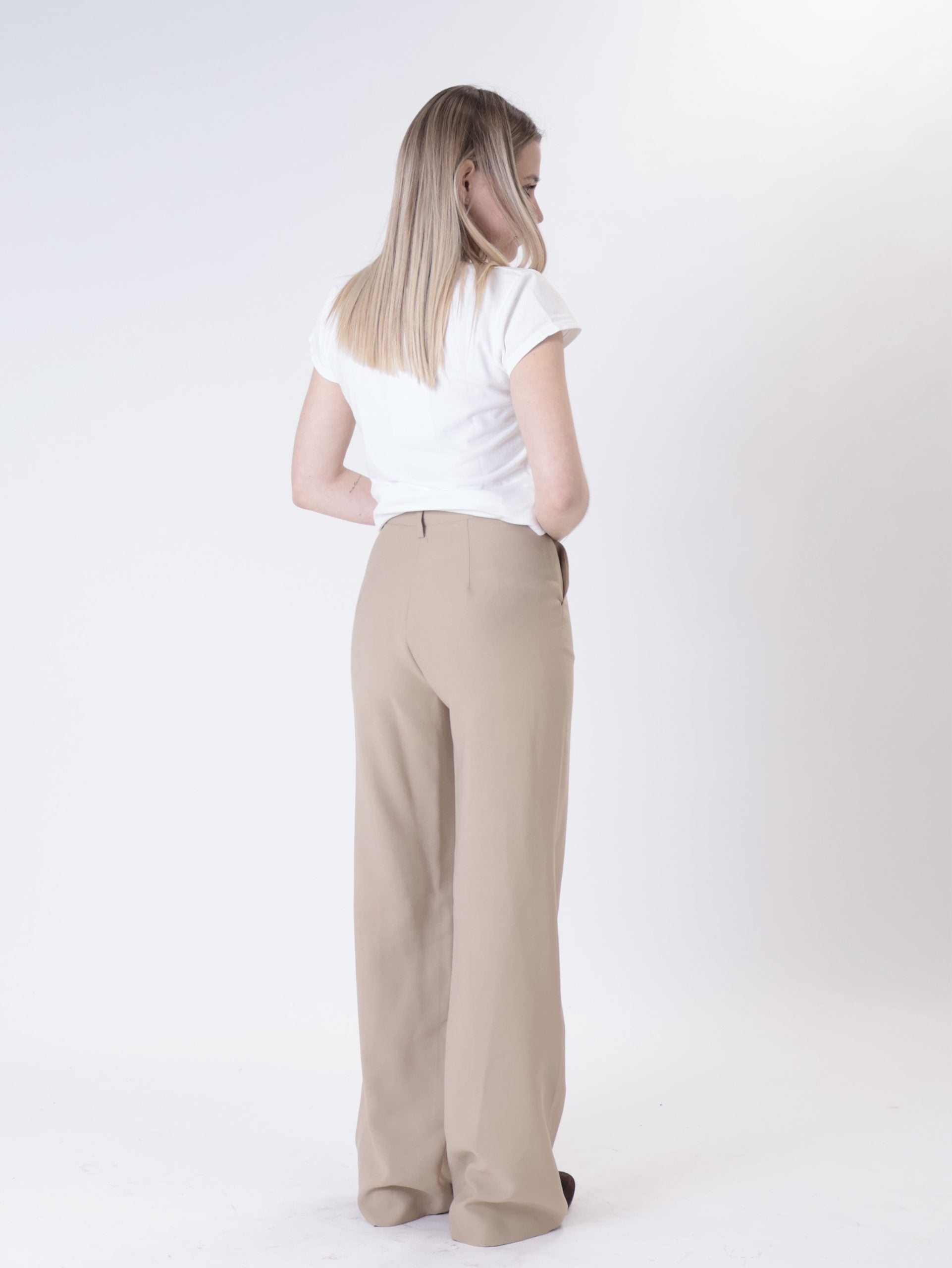 Pantalone dritto safari