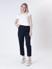 Pantalone lady sigaretta blu