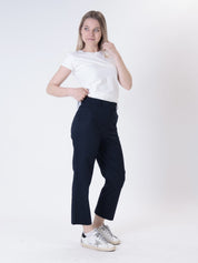 Pantalone lady sigaretta blu