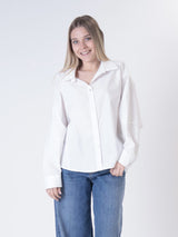Camicia kimono bianca
