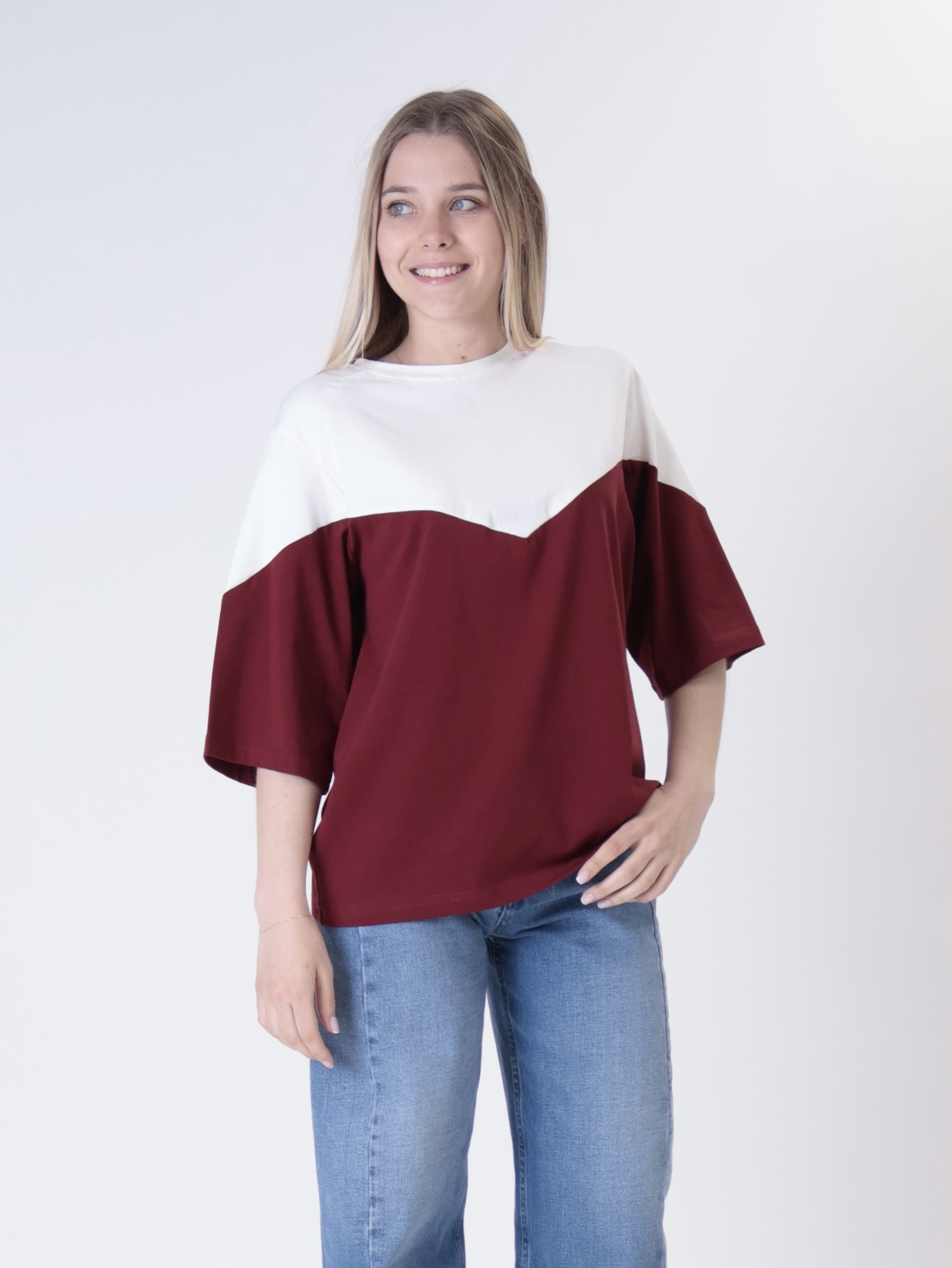 T-shirt Pami india/panna