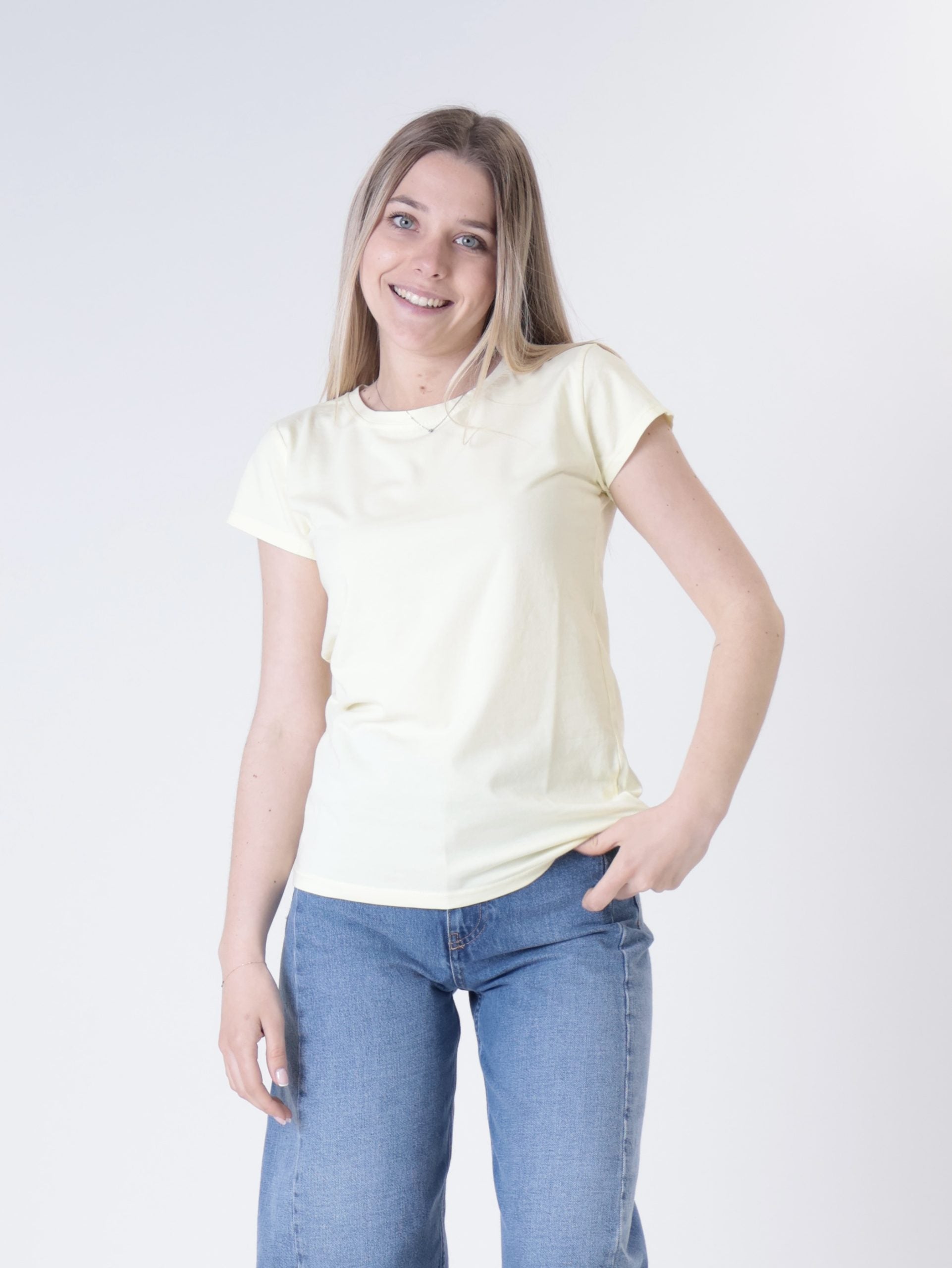 T-shirt basic slim (colori all'interno)