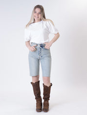 Bermuda denim chiaro