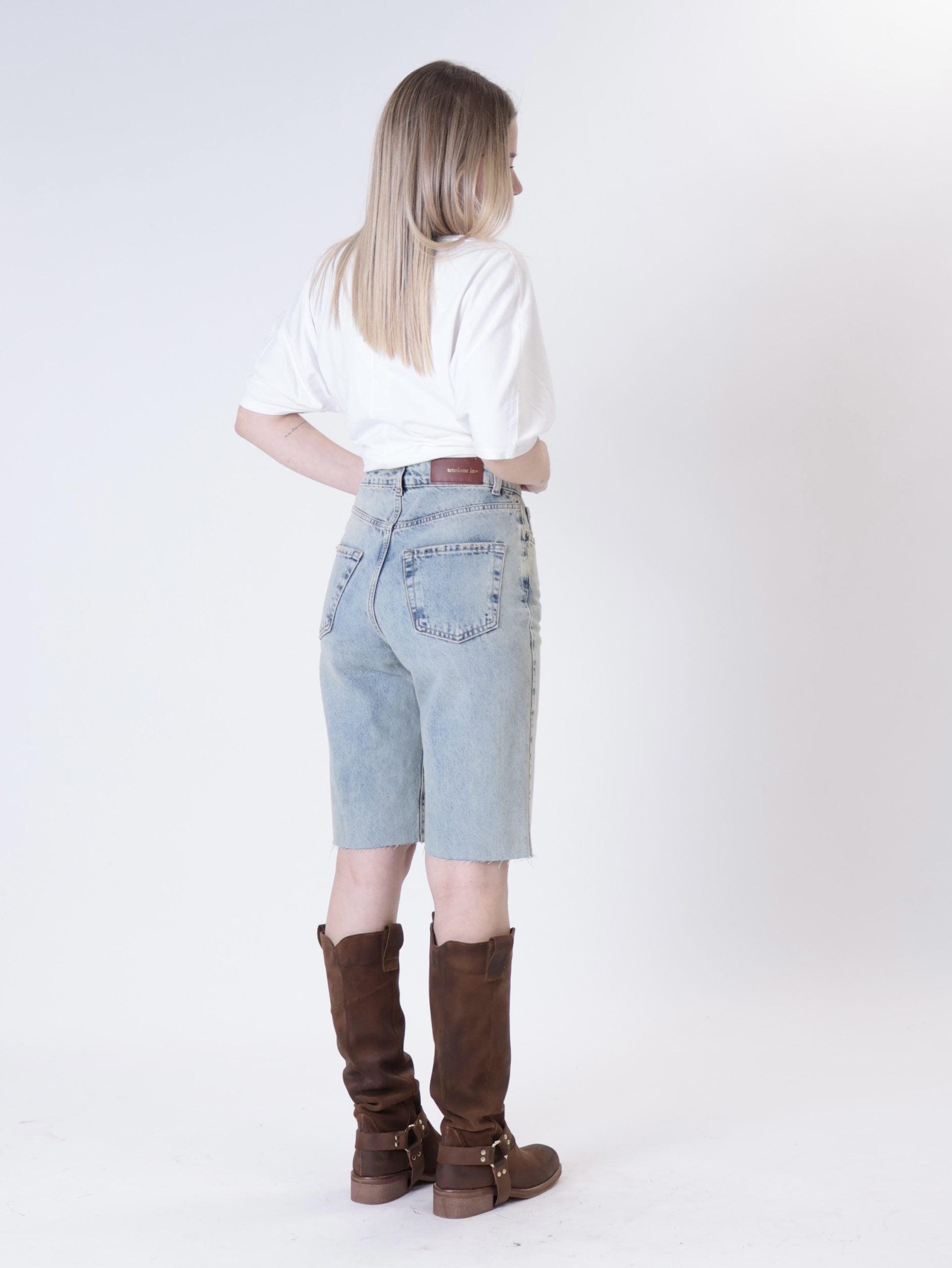 Bermuda denim chiaro