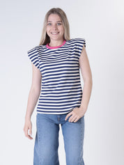 Top riga spalle imbottite (colori all'interno)
