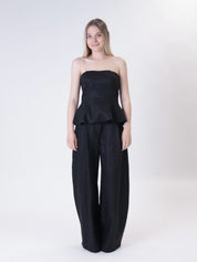 Top tier 100% black linen