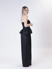 Top tier 100% black linen