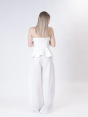 Premium 100% natural linen top