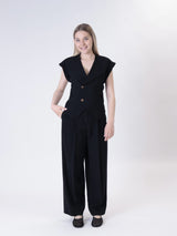 Gilet Lady viscosa nero