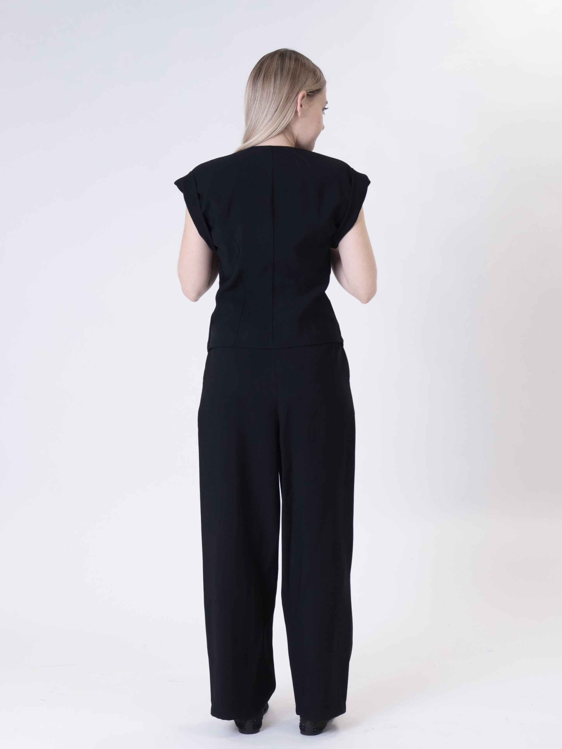 Pantalone Lady viscosa nero