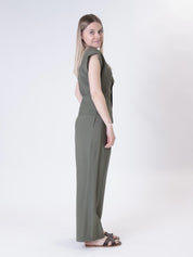 Gilet Lady viscosa militare