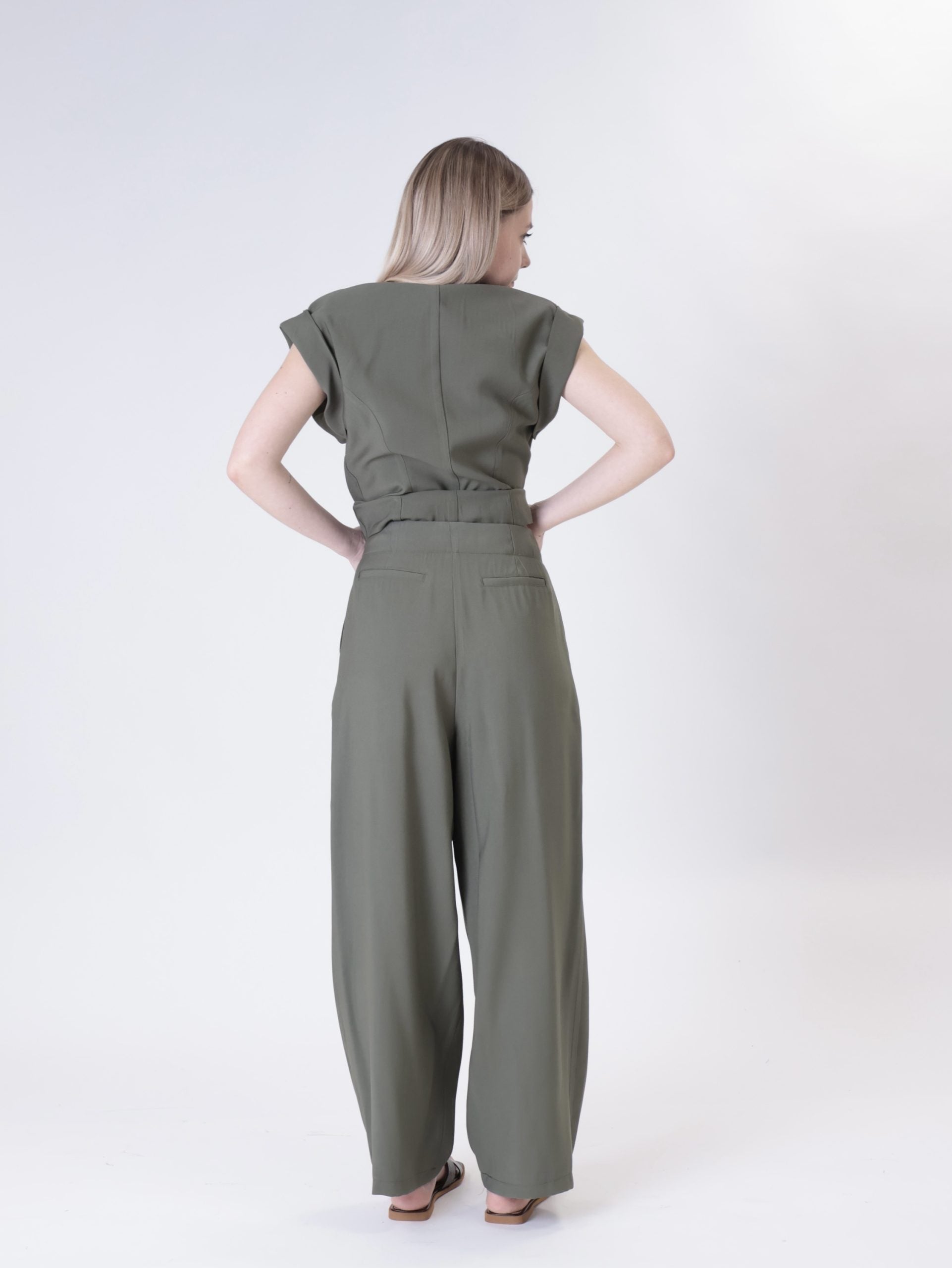 Pantalone Lady viscosa militare