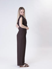 Pantalone Lady viscosa moro