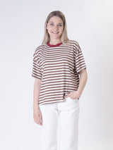 Maglia scatola m/corta riga (colori all'interno)