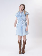 Abito denim chiaro
