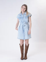 Abito denim chiaro